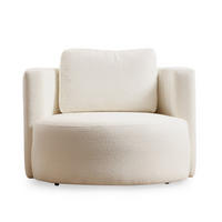 SESSEL Olsen Beige - Beige, Holz (100/71/105cm) - Concept Usine