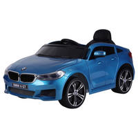 KINDER ELEKTROAUTO BMW 6 GT Blau - Blau, Kunststoff (106/64/51cm) - TPFLiving
