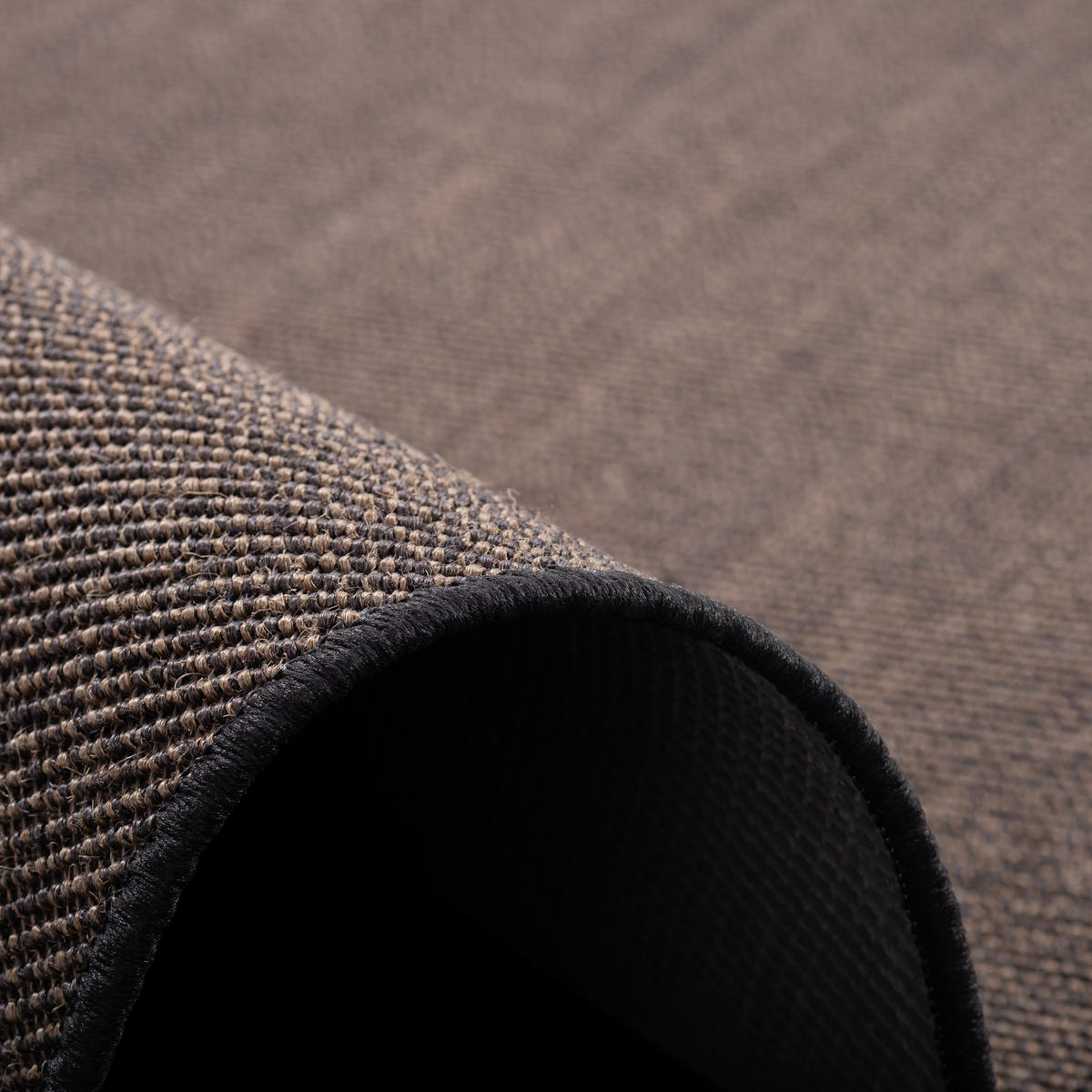 SISAL NATUR TEPPICH RUND - Graphitfarben, Textil (160/160cm) - Snapstyle