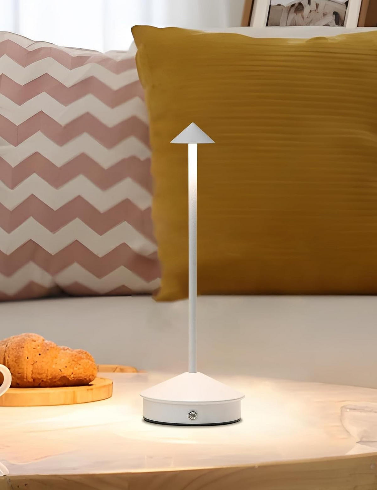 TISCHLEUCHTE USB LED Weiß Dimmbar - Weiß, Metall (11/11/31cm) - Weltevree