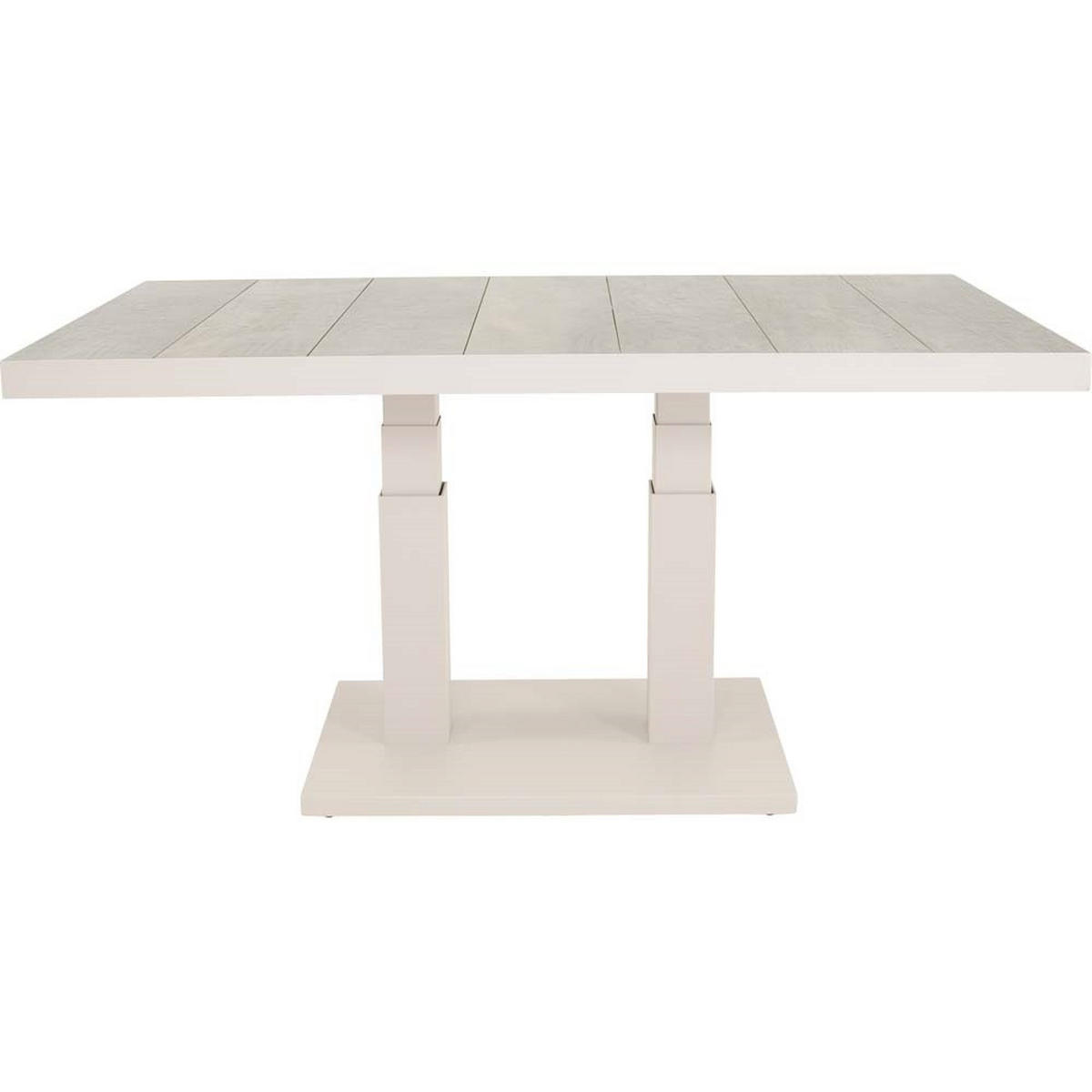 GARTENTISCH Prato - Beige - 140/85/50 cm - Beige, Metall (140/85/50cm) - Lesli Living