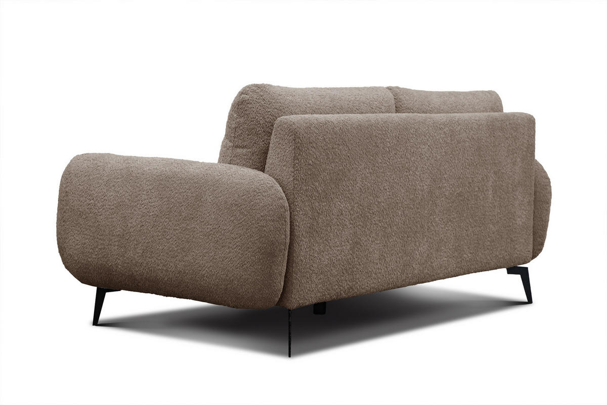 SOFA FEBE 3-Sitzer, beige - Beige/Schwarz, Holz/Textil (190/82/96cm) - Courtois Laville