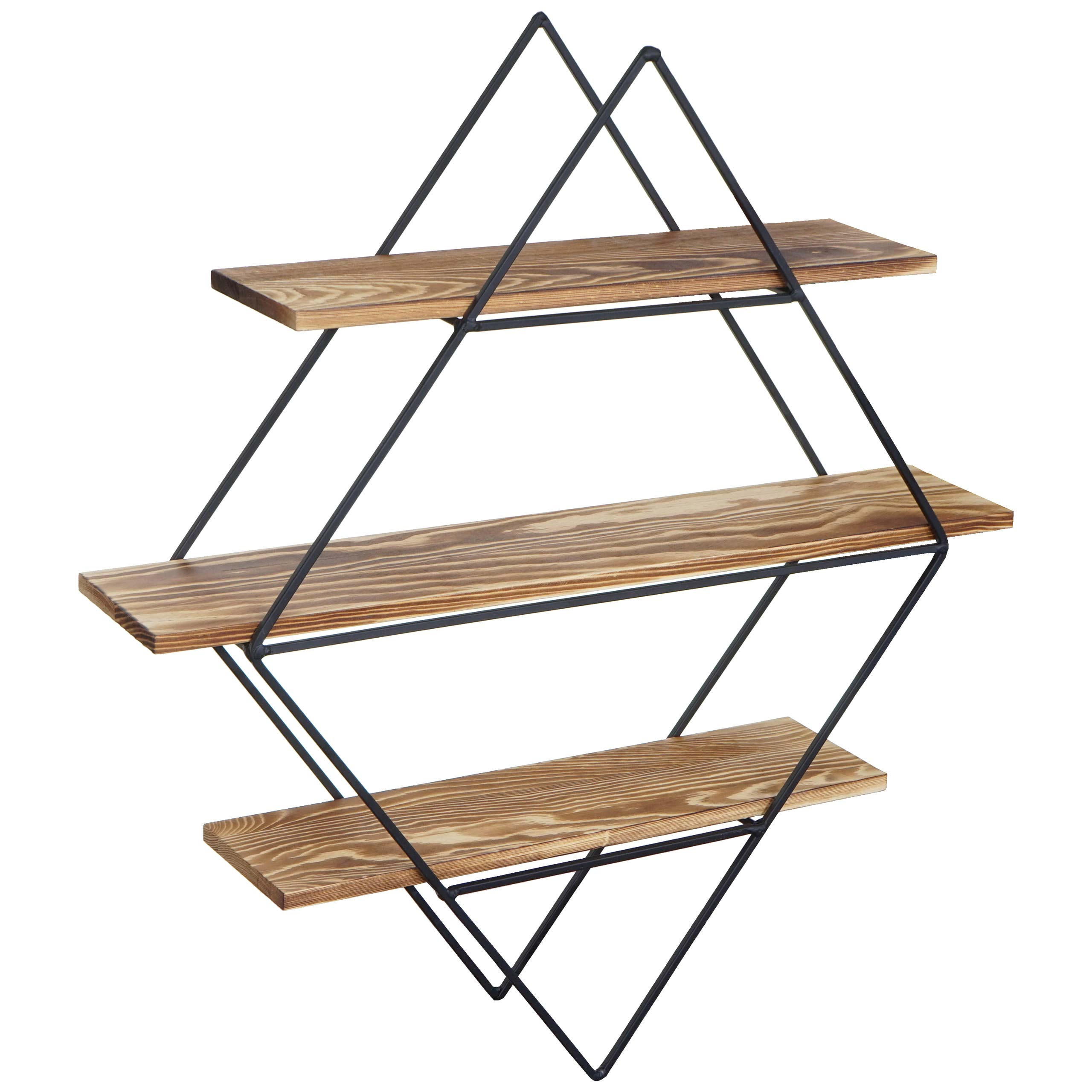 WANDREGAL Braun - Braun, Holz (55/60/12cm) - MCW