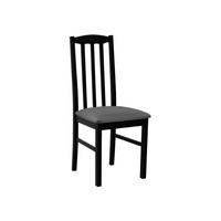 STUHL Bos XII, Holzfarbe: Schwarz - Dunkelgrau/Schwarz, Holz (43/90/48cm) - MIRJAN24