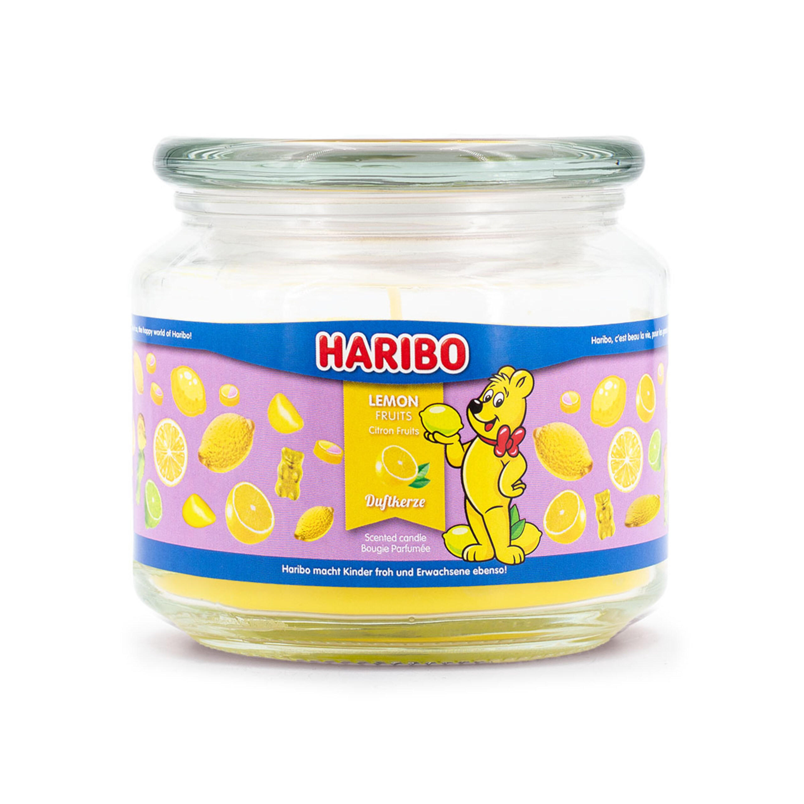 SVÍČKA Barevná vonná sklo 300 g Lemon Fruits