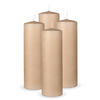 STUMPENKERZEN 4er Pack "Beige", Größe Ø7cm x Höhe: 20 cm - Beige, Naturmaterialien (7/20cm) - Bestlivings