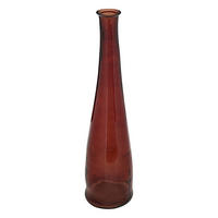 GLASVASE aus recyceltem Glas Uly 18/18/80 cm - Braun, Glas (18/80cm) - Atmosphera Createur d´interieur