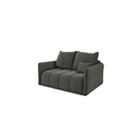 SOFA 2-sitzer Morgano - Anthrazit, Holzwerkstoff/Textil (150/86/102cm) - Fun Möbel