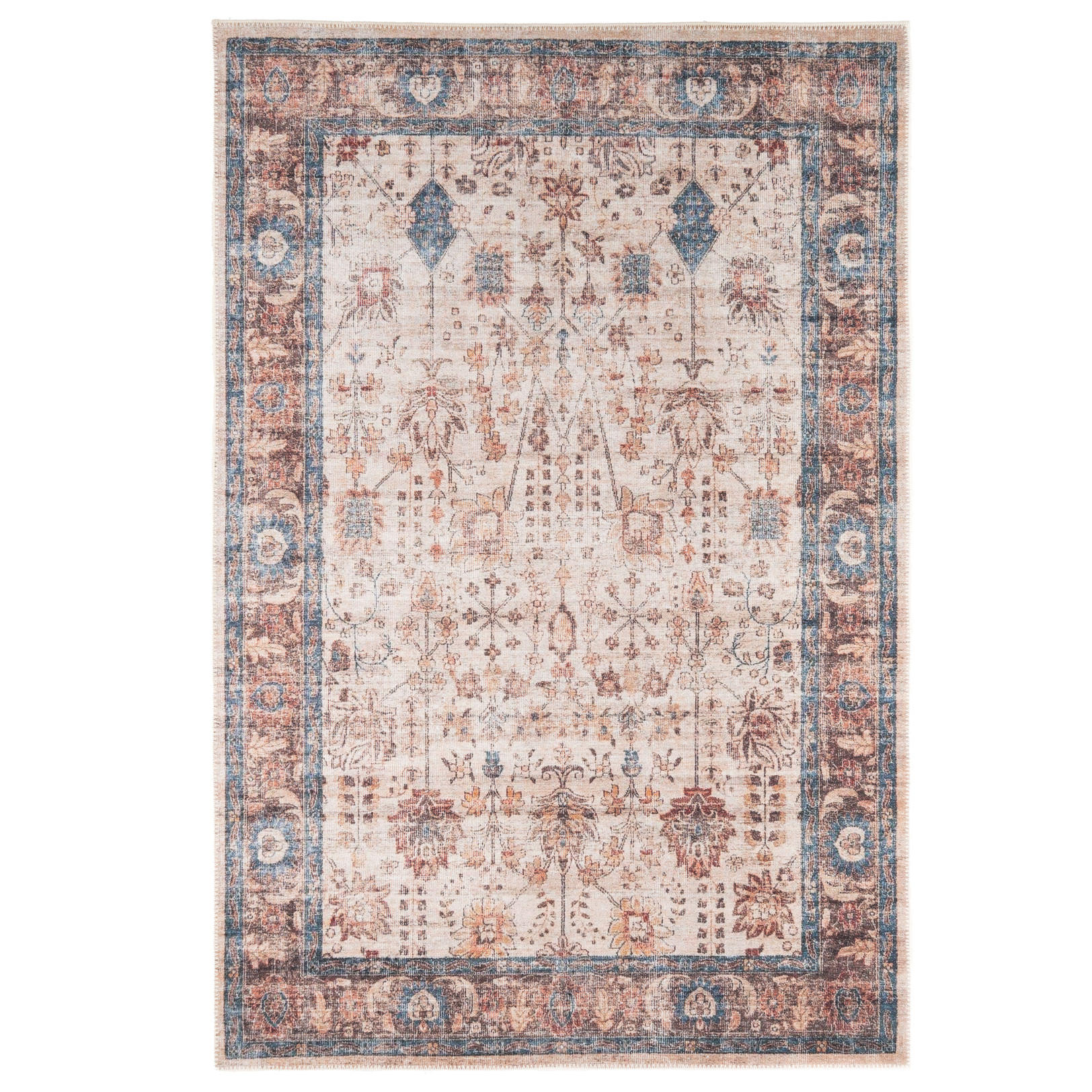 FLACHWEBETEPPICH Shannon - Beige, Textil (200/290cm) - Kukoon Rugs