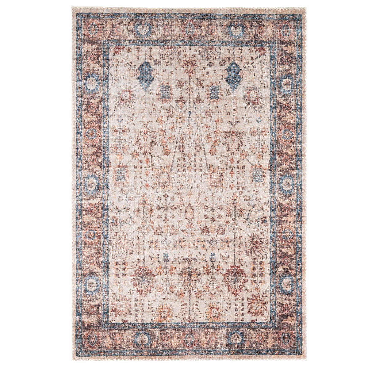 FLACHWEBETEPPICH Shannon - Beige, Textil (200/290cm) - Kukoon Rugs