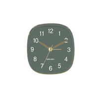 WECKER Travel 8.5/8.5/8.5 cm - Grün, Kunststoff (8.5/8.5/8.5cm) - Karlsson