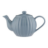 TEEKANNE Luxe, taubenblau 1100 ml für 6 Tassen Price & Kensington - Blau, Keramik (1.1L) - Price & Kensington