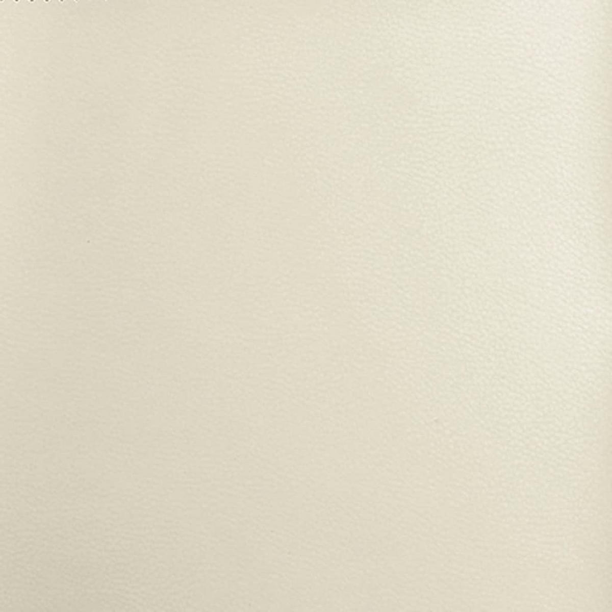 RELAXSESSEL Creme Kunstleder - Creme, Leder (99/99/75cm) - vidaXL