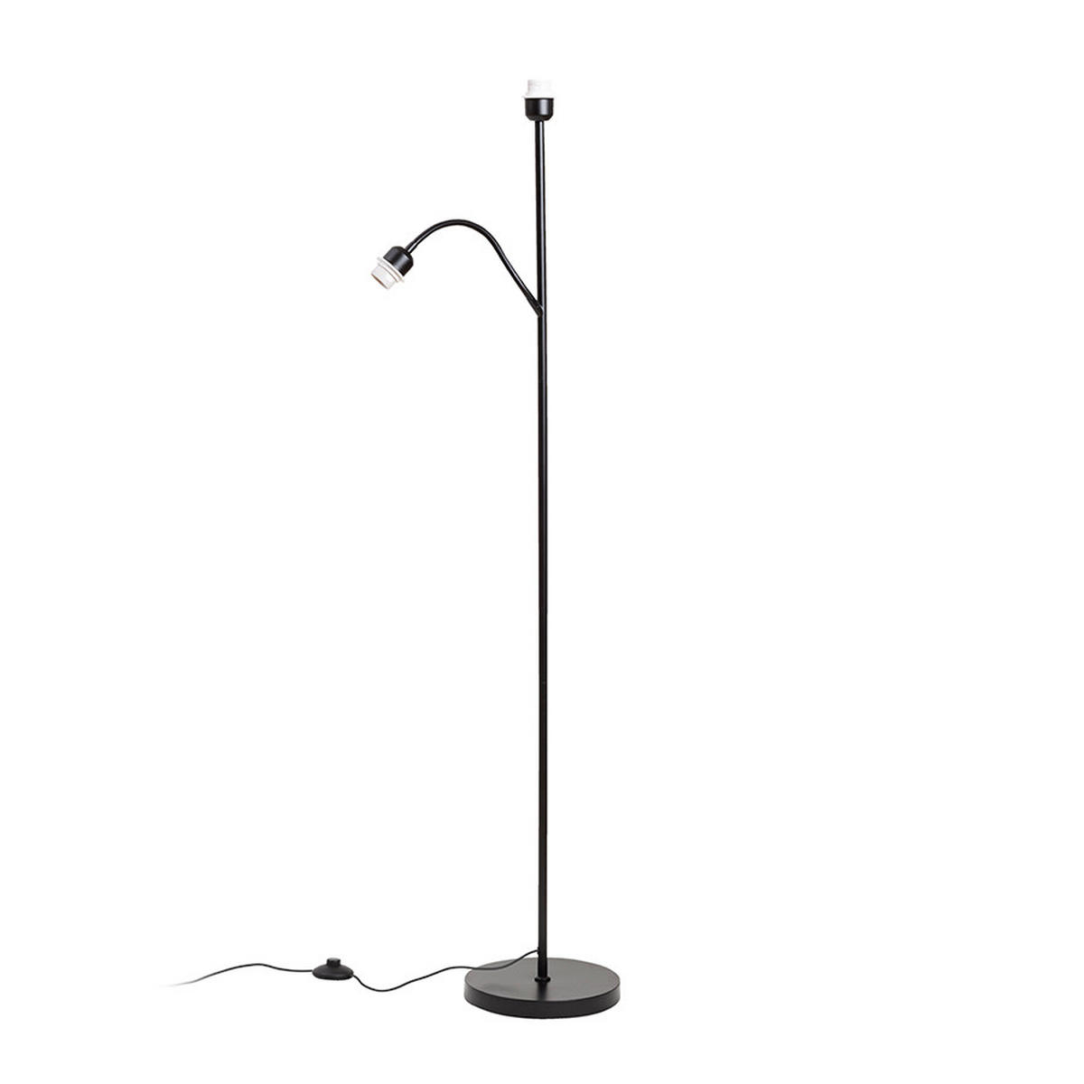 LEUCHTE PAMPA Schwarz 7 W - Schwarz, Metall (25/25/142cm) - Rendl