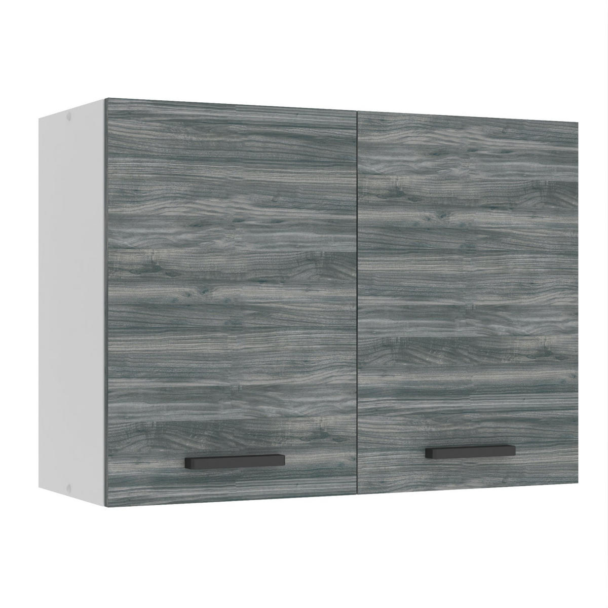HÄNGESCHRANK SG 80 cm, mit 2 Türen, Glamour Wood - Grau, Holz (80/58/29.6cm) - B BELINI GROUP