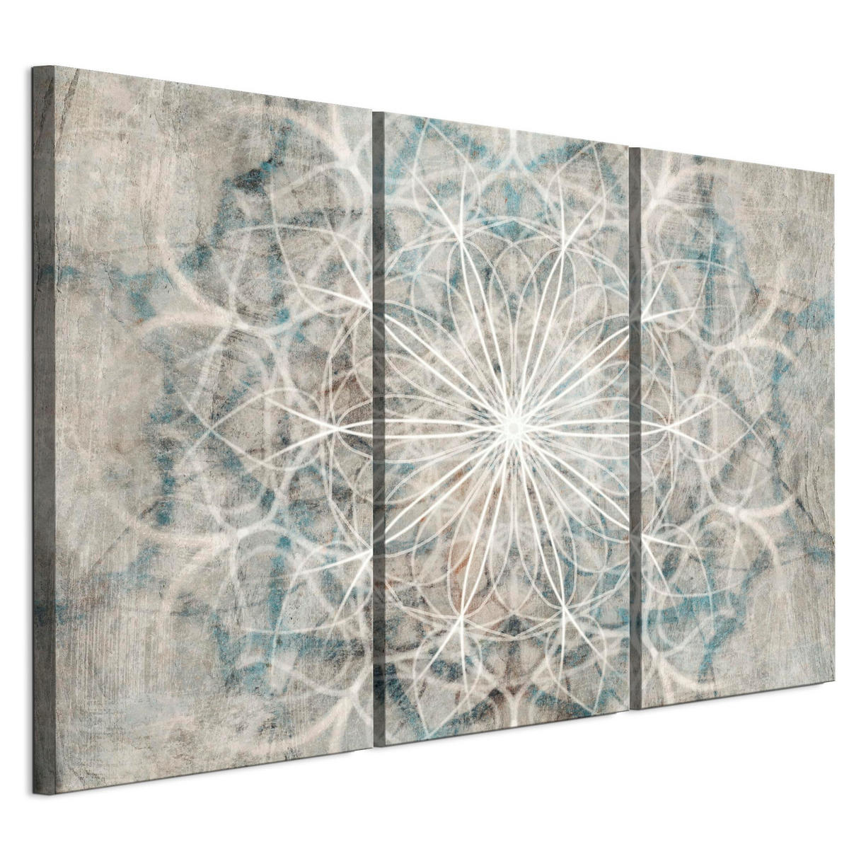 LEINWANDBILD Boho 3-tlg. 120x80 cm - Multicolor, Holz (120/80cm) - LUMASOUL