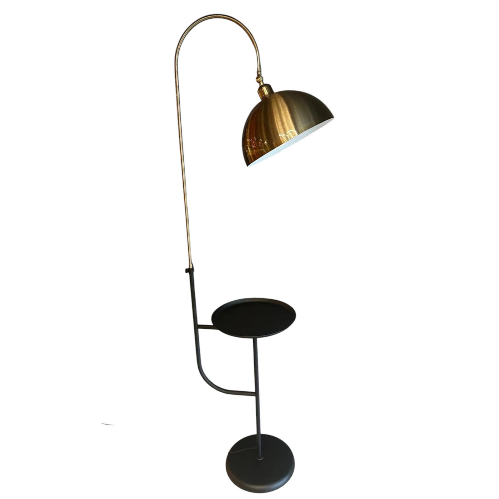 STEHLAMPE Gorkiede E27, verstellbarer Lampenschirm aus Metall - Multicolor, Metall (37/37/170cm) - Bamyum
