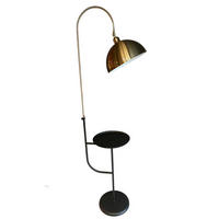 STEHLAMPE Gorkiede E27, verstellbarer Lampenschirm aus Metall - Multicolor, Metall (37/37/170cm) - Bamyum