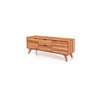 KOMMODE NIEDRIG GREG Kernbuche - Kernbuche, Holz (134/48/40cm) - byoak