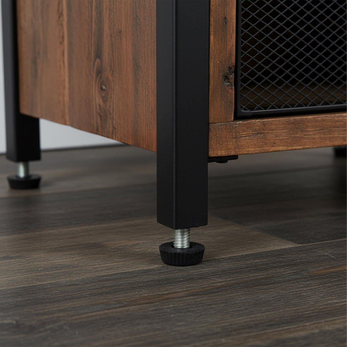 NACHTTISCH - Multicolor, Holzwerkstoff/Metall (40/55/30cm) - Relaxdays