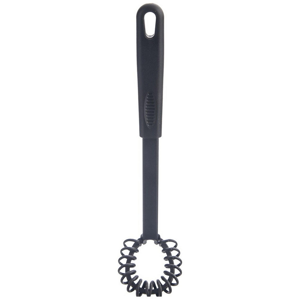 SPIRALSCHNEEBESEN Blackline 28 cm Schwarz - Schwarz, Kunststoff (28cm) - Orion 