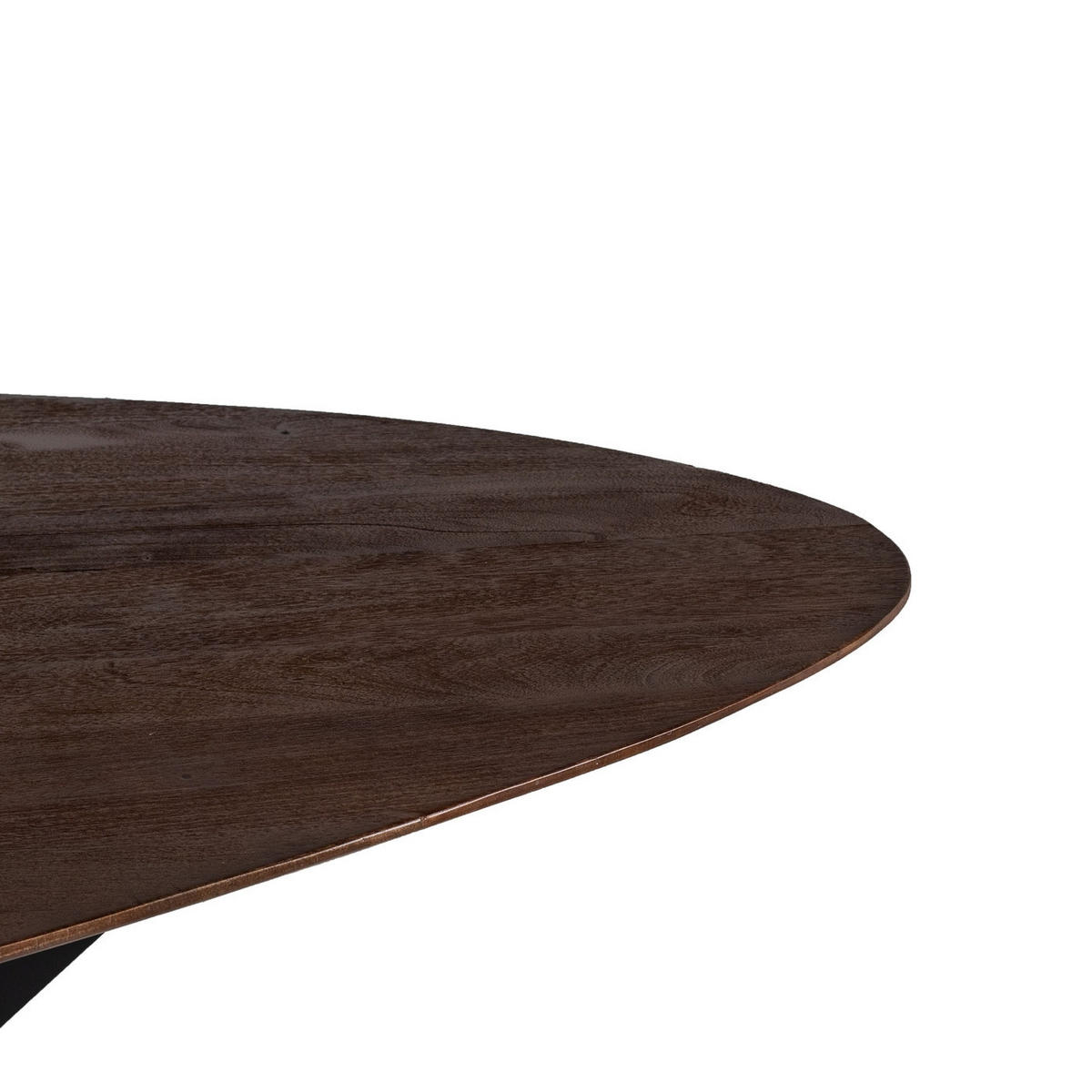 ESSTISCH, dreieckig aus Mangoholz 130cm, braun - Braun, Holz (160/120/76cm) - Giga Meubel