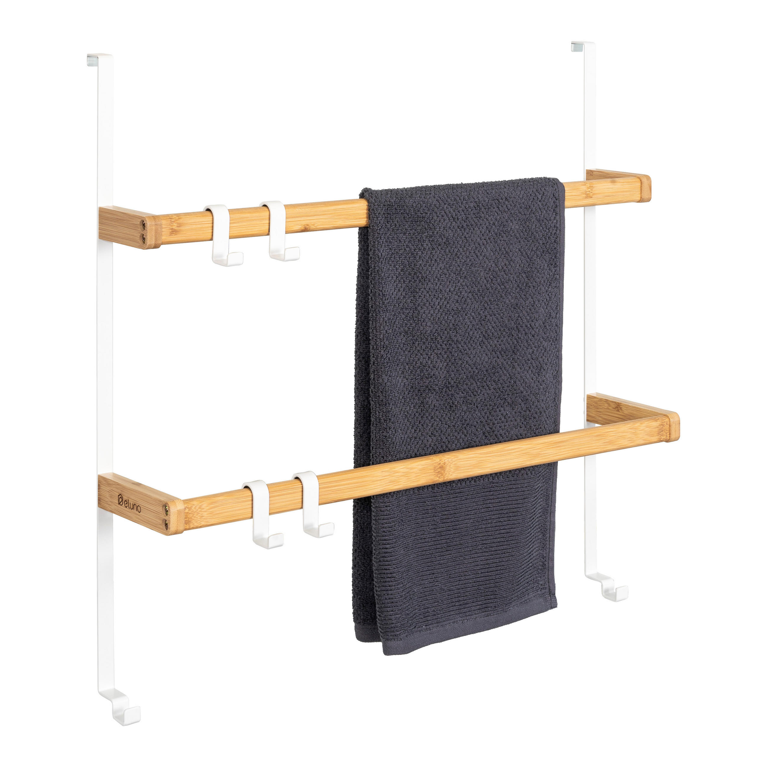 TÜR-HÄNGEREGAL, weiß - Weiß, Holz (65/86/17cm) - eluno