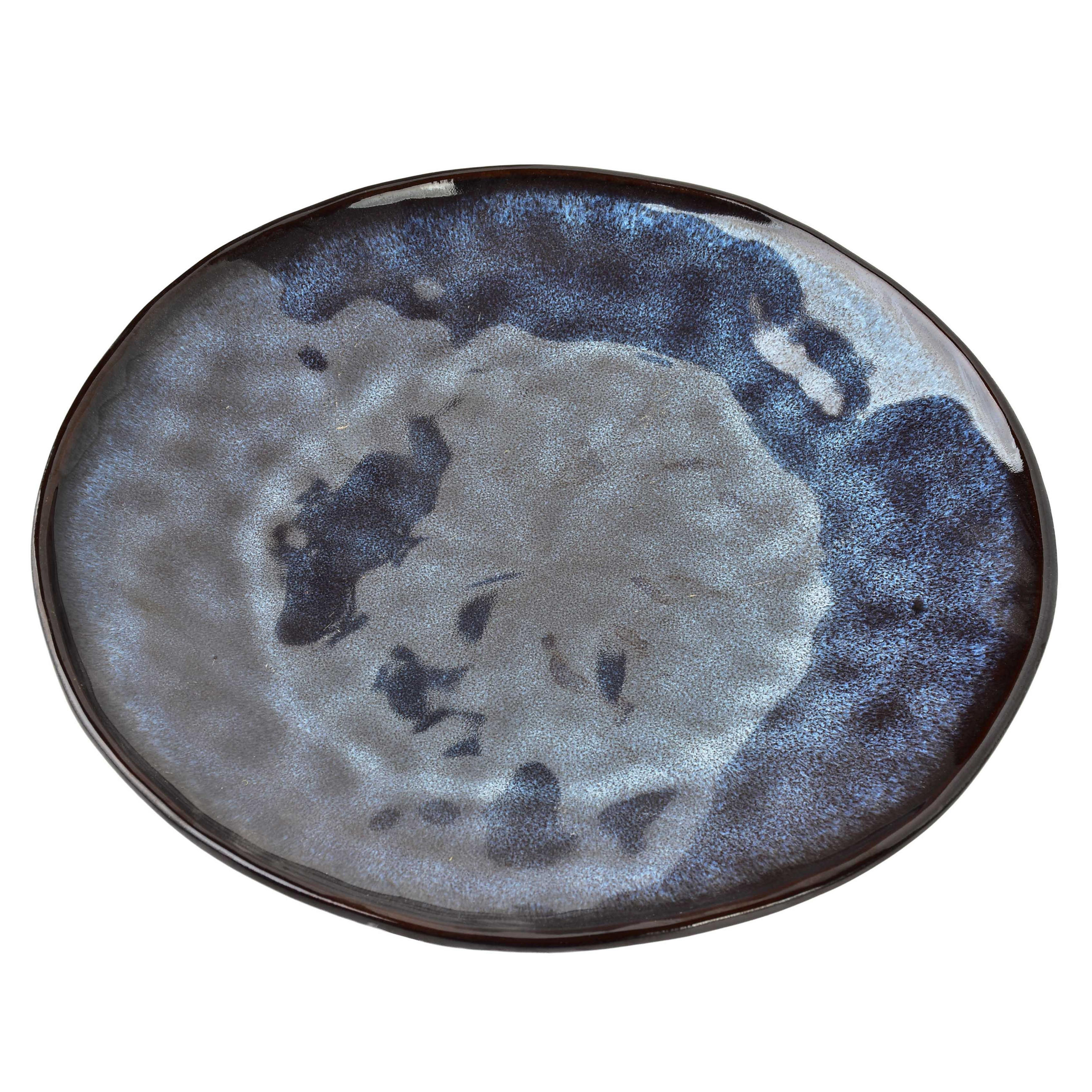 TELLER Basic Nature 27,5 cm Keramik - Graphitfarben, Keramik (27.5/27.5/2.5cm) - Mondex