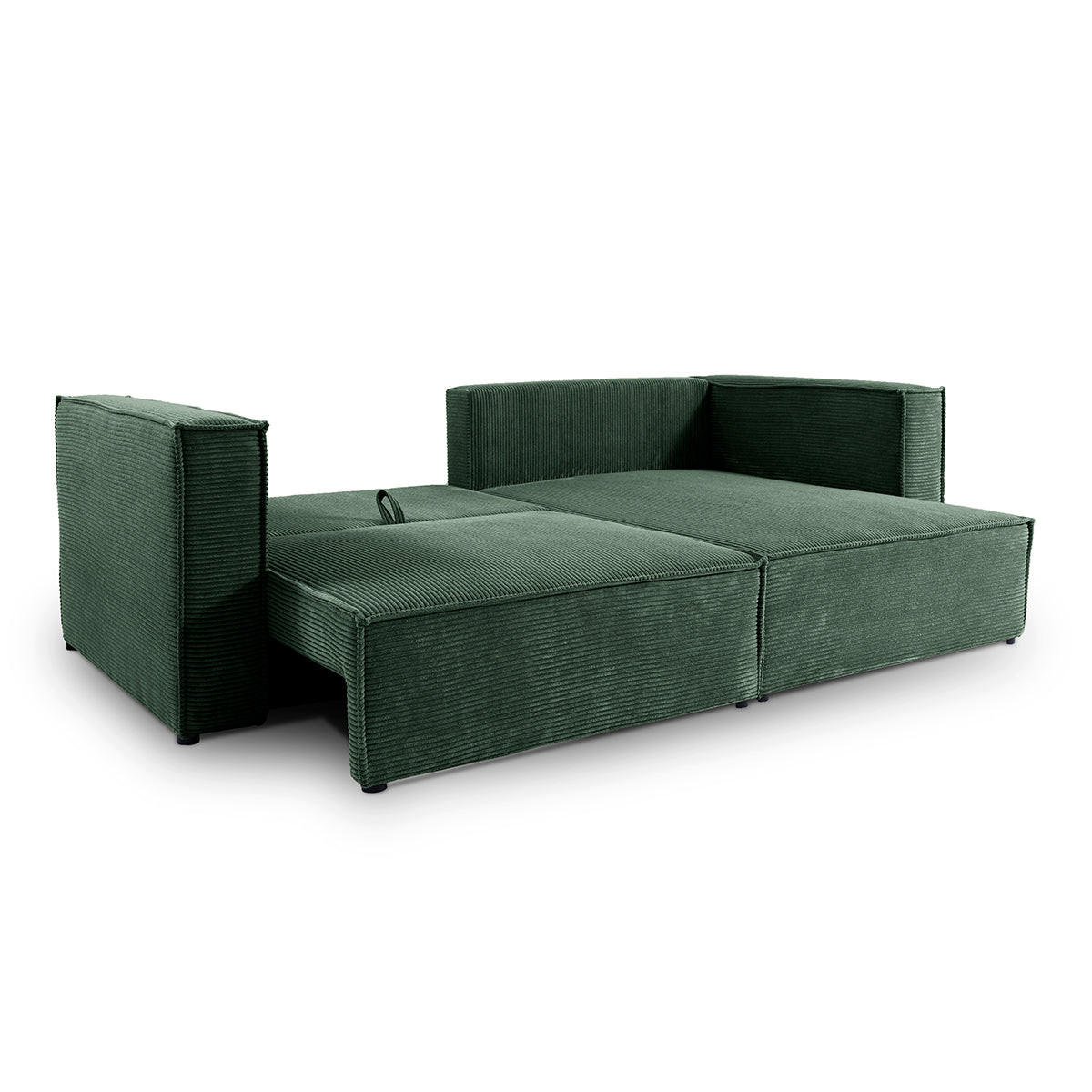 SOFA Jimmy 3 Sitzplätze Tannengrün - Grün, Holz (245/77/148cm) - Petits-meubles