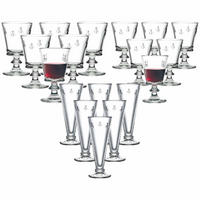WEIN- UND SEKTGLÄSER Biene Abeille transparent 18er Set - Transparent, Glas - La Rochère