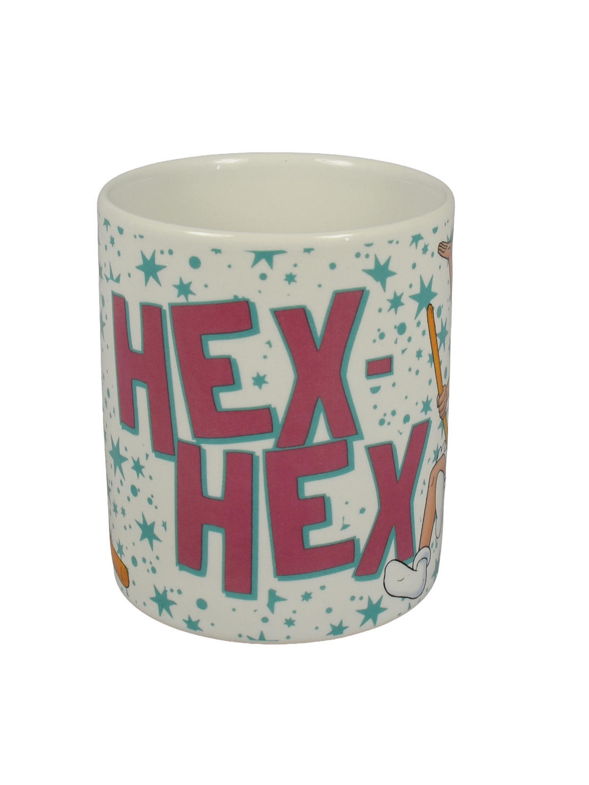 FRÜHSTÜCKSSET Bibi Blocksberg Hex Hex Rosa 3-teilig - Rosa, Keramik (23.8/11.2/23.3cm) - United Labels