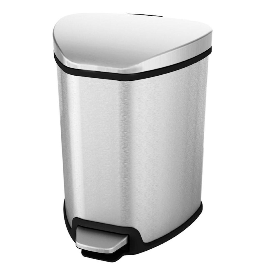 Proregal Mülleimer Silber 22.2x29x24 cm