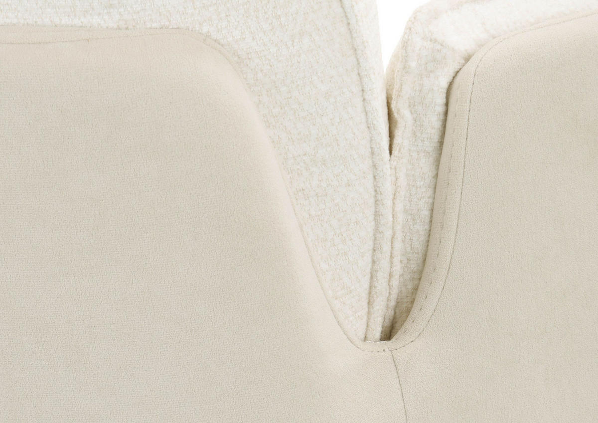 STUHL 100% Polyester 64 x 63 x 87 cm beige POLSTERSTÜHLE #01 - Beige, Kunststoff (64/87/63cm) - Massivmoebel24