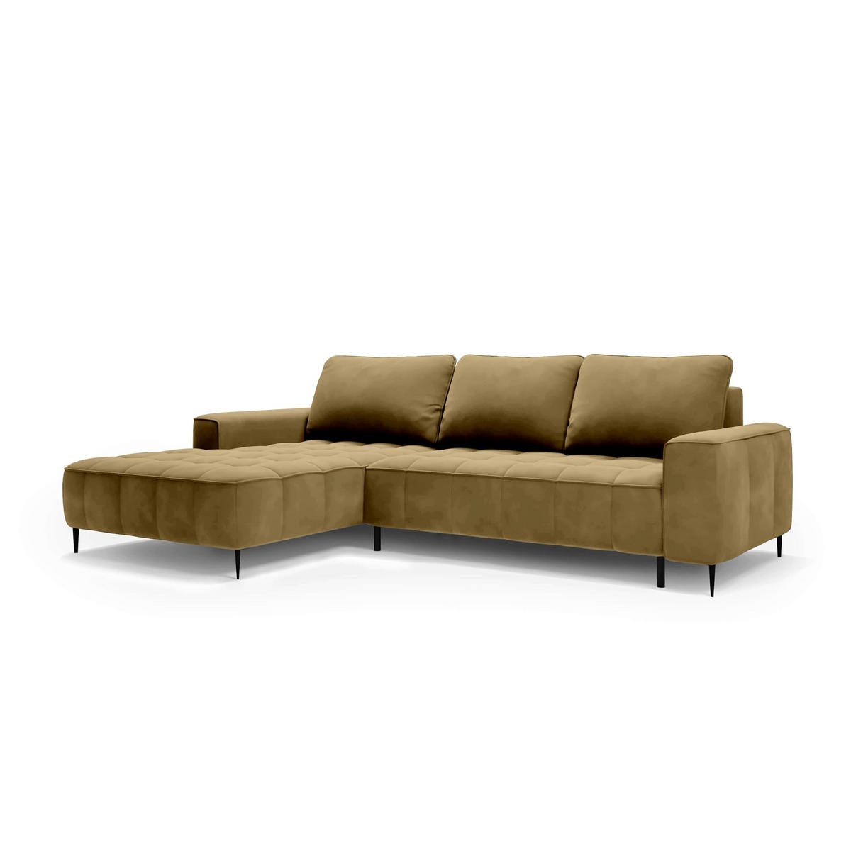 ECKSOFA Francessco Multicolor - Multicolor, Textil (280/90/166cm) - Pillovely
