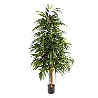 KUNSTBAUM Künstliche Longifolia - Steffen 210 cm - Grün, Kunststoff (210cm) - aplanta