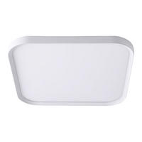 LED DECKENLEUCHTE Weiß Modern - Weiß, Metall (62/62/4cm) - Wofi