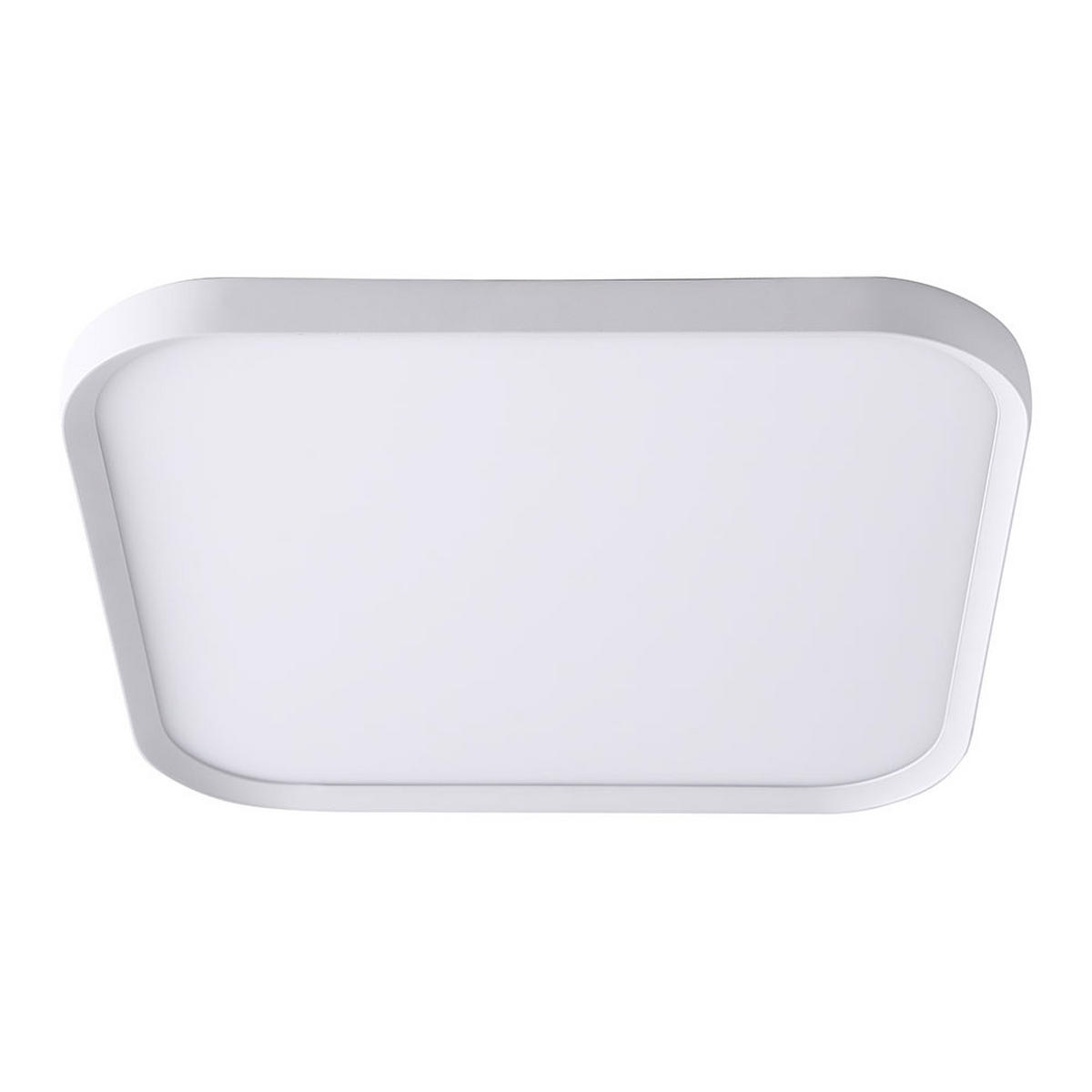 LED DECKENLEUCHTE Weiß Modern - Weiß, Metall (62/62/4cm) - Wofi