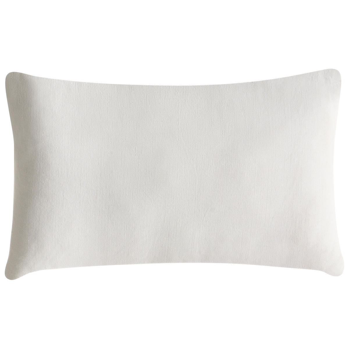 DEKOKISSEN 3er-Set Weiß 30/50 cm Canarium - Weiß, Textil (45/45cm) - Beliani