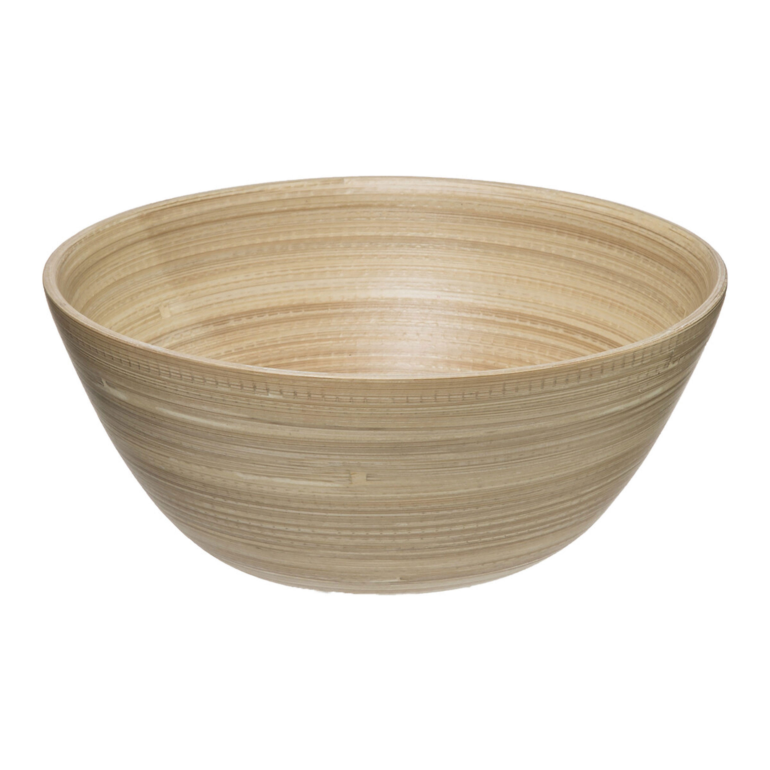 SALATSCHÜSSEL Nature Bambou Small, Bambus, Braun, 17 - Braun, Holz (17/17/7.5cm) - 5five Simply Smart