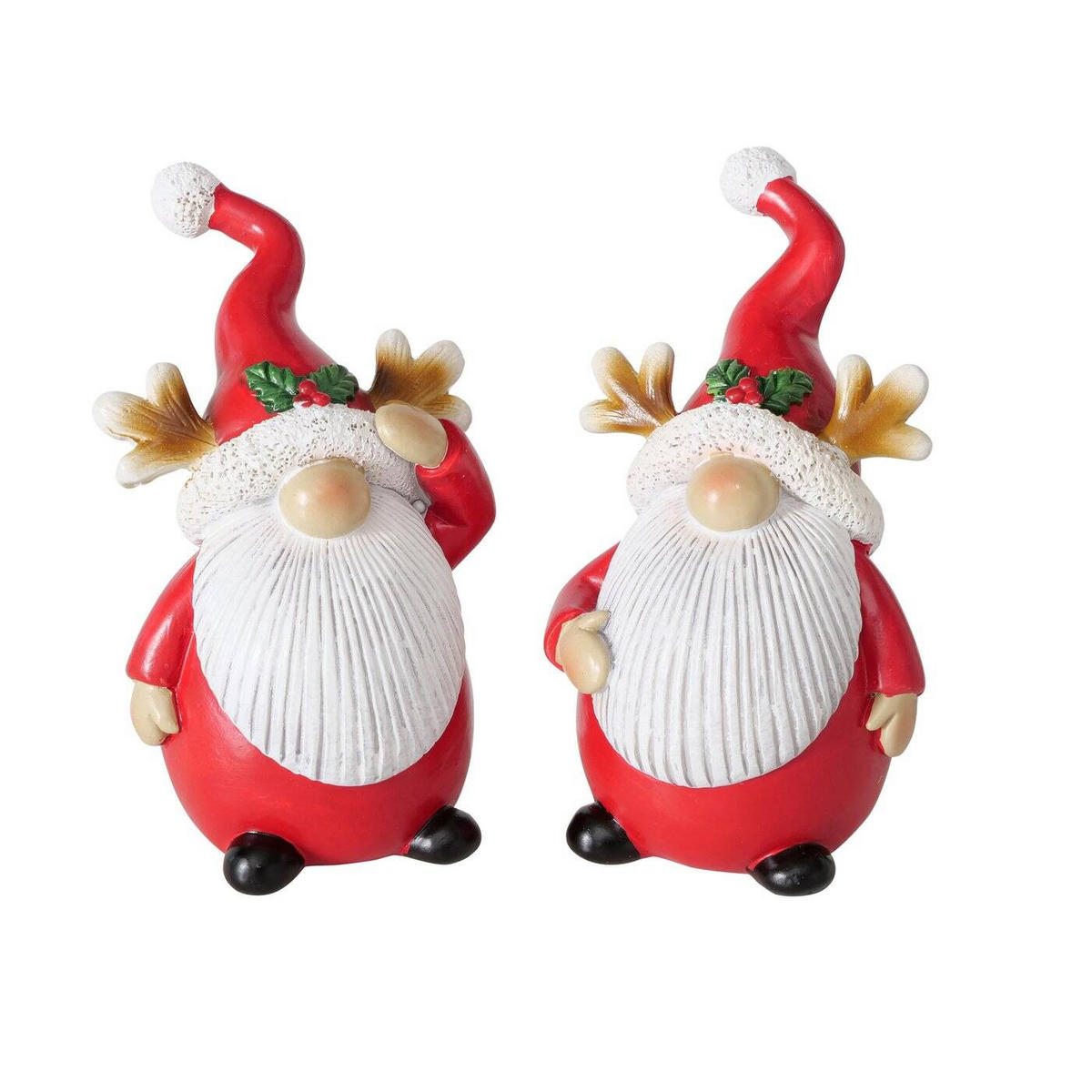 WEIHNACHTSFIGUR Lumpi 10,5 cm - Rot, Kunststoff (7/10.5/6cm) - Boltze Home