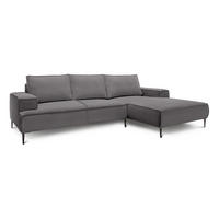 ECKSOFA May Braun 275 × 44 × 173 cm - Braun, Textil (275/44/173cm) - Pillovely