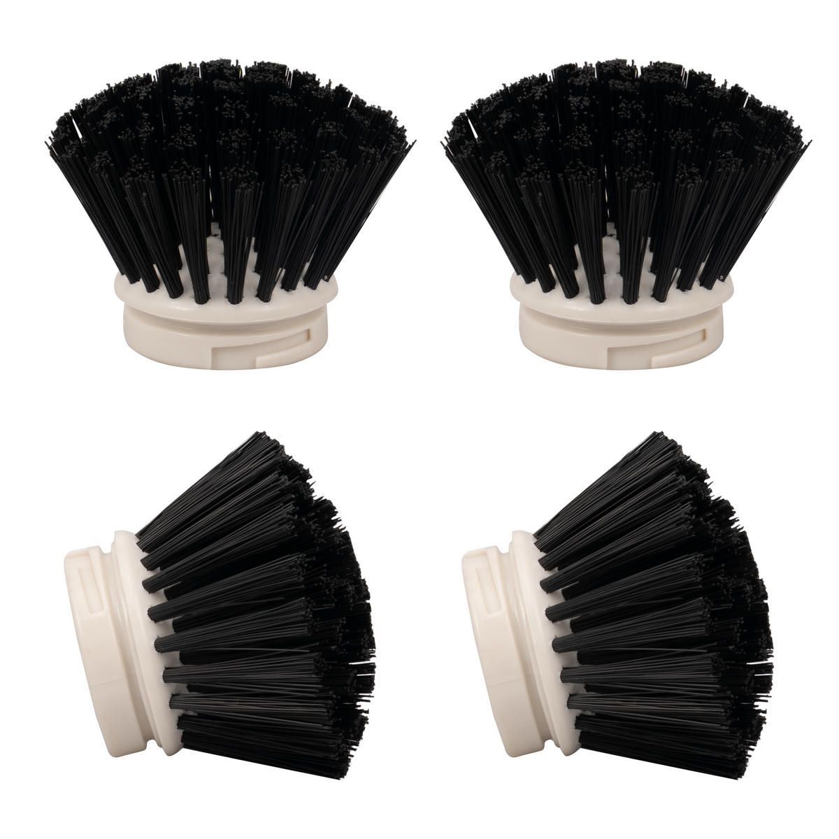 ERSATZBÜRSTEN 4er-Set, beige, Kunststoff - Beige, Kunststoff (6.5/5/6.5cm) - bremermann
