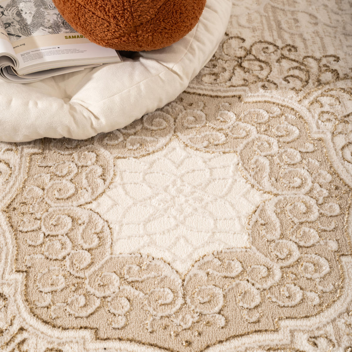 KURZFLORTEPPICH 240/340 cm - Beige, Textil (240/340cm) - Paco Home