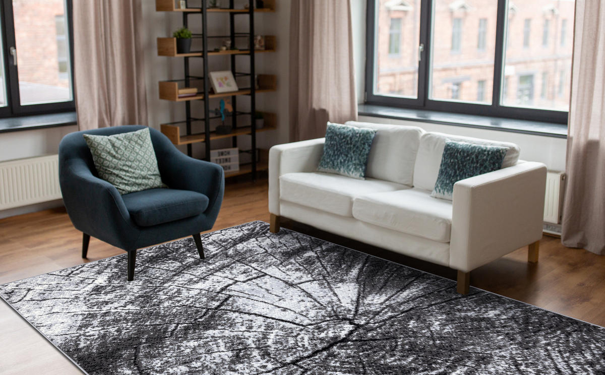 TEPPICH MORAD 160/220 cm - Grau, Textil (160/220cm) - rugsX