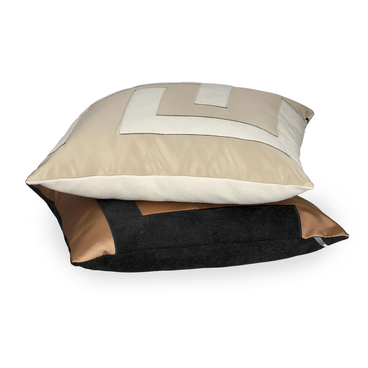 ZIERKISSENHÜLLE CUBE - Braun, Textil (50/50cm) - Sportalm Kitzbühel