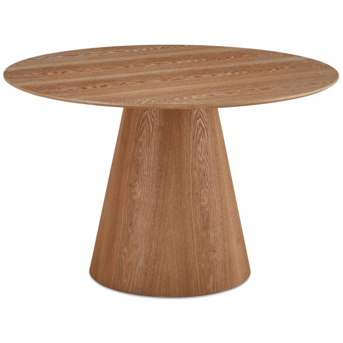 ESSTISCH 120/120/76 Eichefarben rund - Eichefarben, Holz (120/120/76cm) - Furnhouse