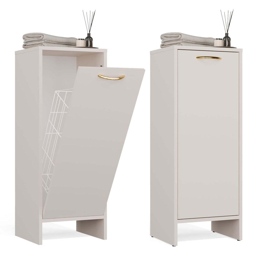 XXXLutz Badezimmerschrank Kaschmir 35x90x30 cm
