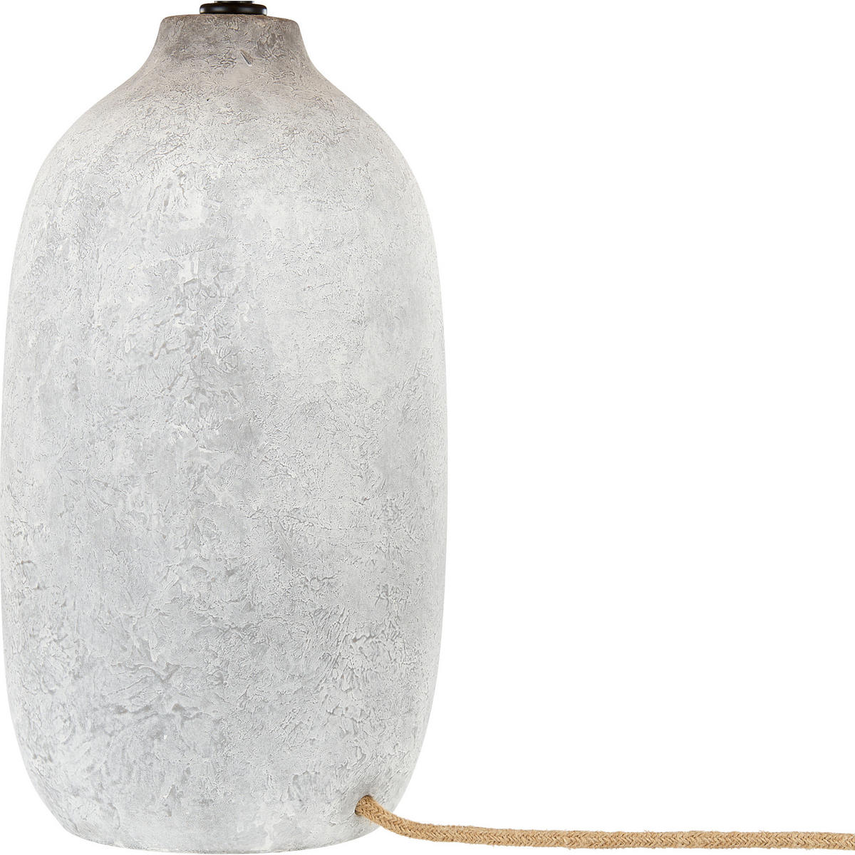 TISCHLAMPE Matilde 30/30/56 cm - Grau, Keramik (30/30/56cm) - Beliani