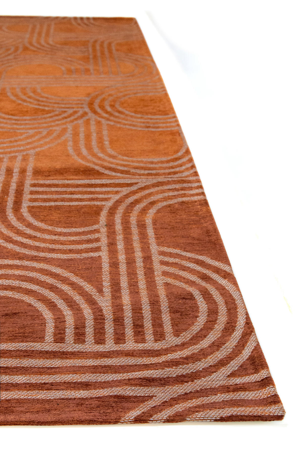 TEPPICH modern Flachgewebe FEVER Rot 170 x 240 cm - Rot, Textil (170/240cm) - Novatrend