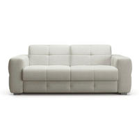 SCHLAFSOFA 3-sitzer mit express-Öffnung in stoff cameron 207/102/84 cm - Beige, Textil (207/84/102cm) - Calicosy